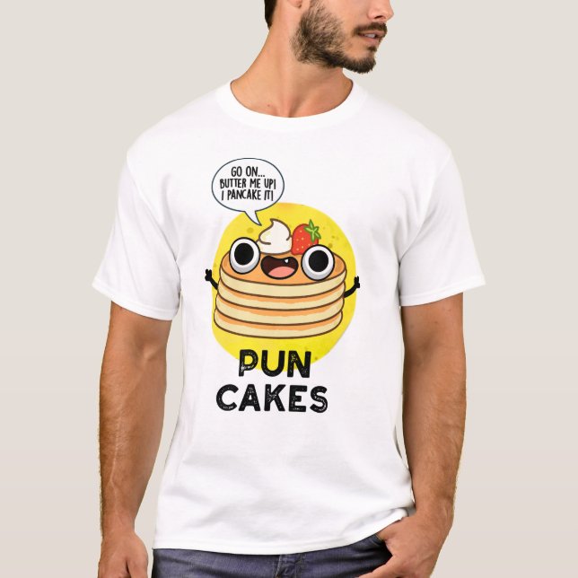 Puncakes Funny Pancake Pun  T-Shirt (Front)