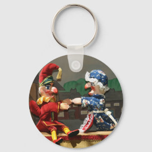 Punch and Judy Key Ring