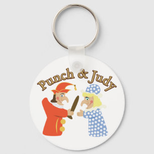 Punch and Judy Key Ring