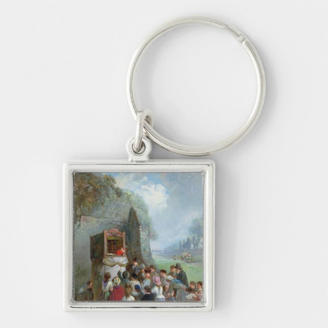 Punch and Judy Key Ring (Front)