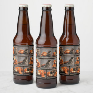 Punch Baby Monkey Beer Bottle Label