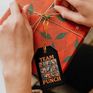 Punch Baby Monkey Gift Tags