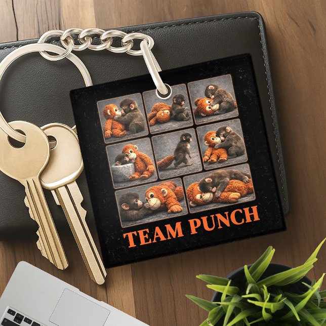 Punch Baby Monkey Key Ring (Creator Uploaded)