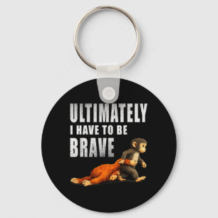 Punch Baby Monkey Lonely Monkey Key Ring