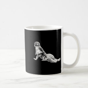 Punch baby monkey meme coffee mug