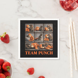 Punch Baby Monkey Napkin