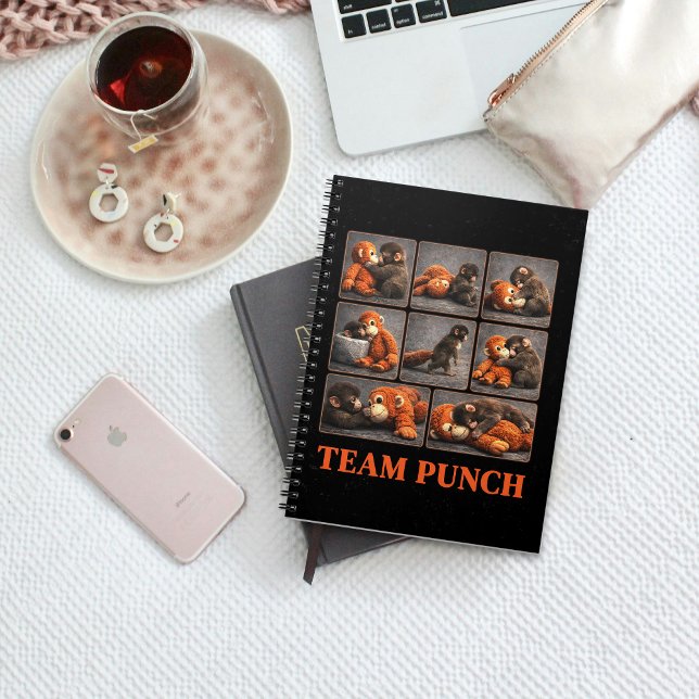 Punch Baby Monkey Notebook (Creator Uploaded)