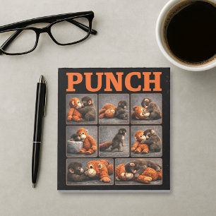 Punch Baby Monkey Notepad