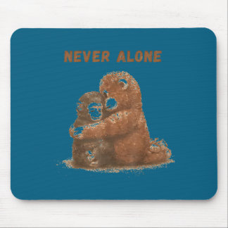 Punch monkey animal meme  mouse pad