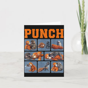 Punch monkey card