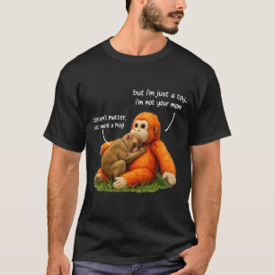 Punch Monkey Just Want A Hug Art T-Shirt