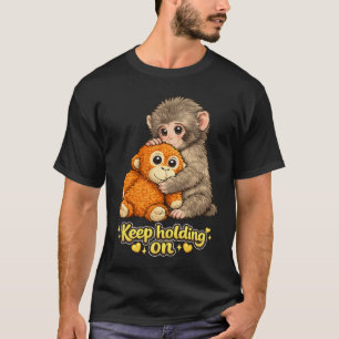 Punch Monkey Lover Humor Art T-Shirt