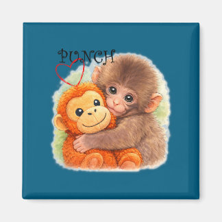 Punch monkey  magnet