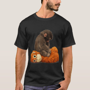 Punch Monkey Support Animal Graphic T-Shirt