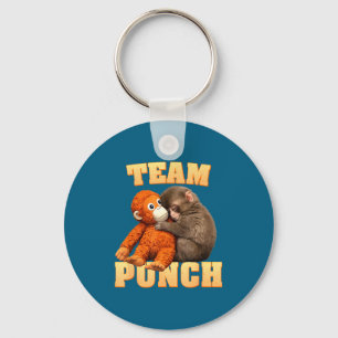 Punch monkey team punch key ring