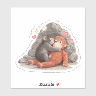 Punch’s Warm Hug – Baby Monkey & Plush Comfort Sti