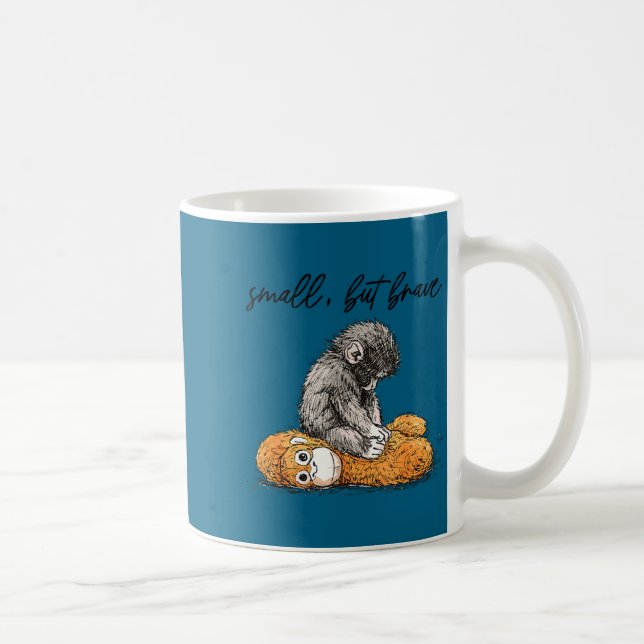 Punch team baby monkey punch monkey meme  coffee mug (Right)