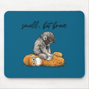 Punch team baby monkey punch monkey meme mouse pad