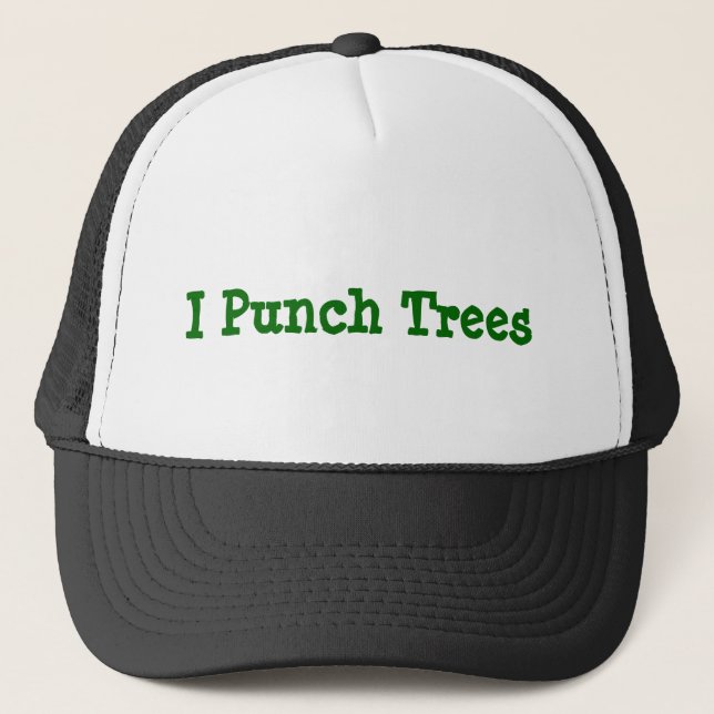Punch Trees Trucker Hat (Front)