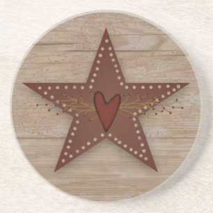 Punched Tin Star Coaster