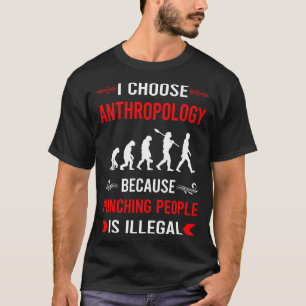 Punching Anthropology Anthropologist T-Shirt