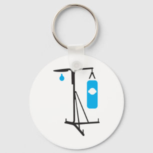 Punching Bag Boxing Keychain