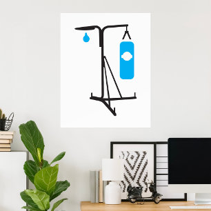 Punching Bag Boxing Poster