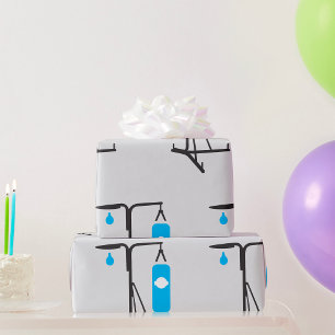 Punching Bag Boxing Wrapping Paper