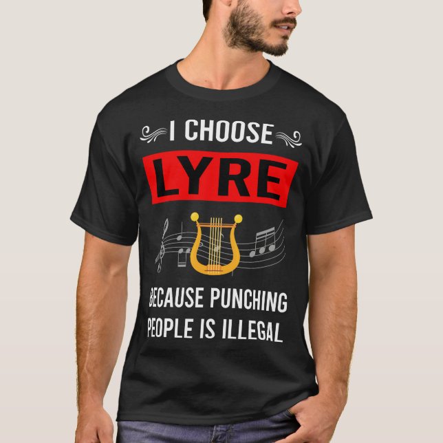 Punching Lyre T-Shirt (Front)