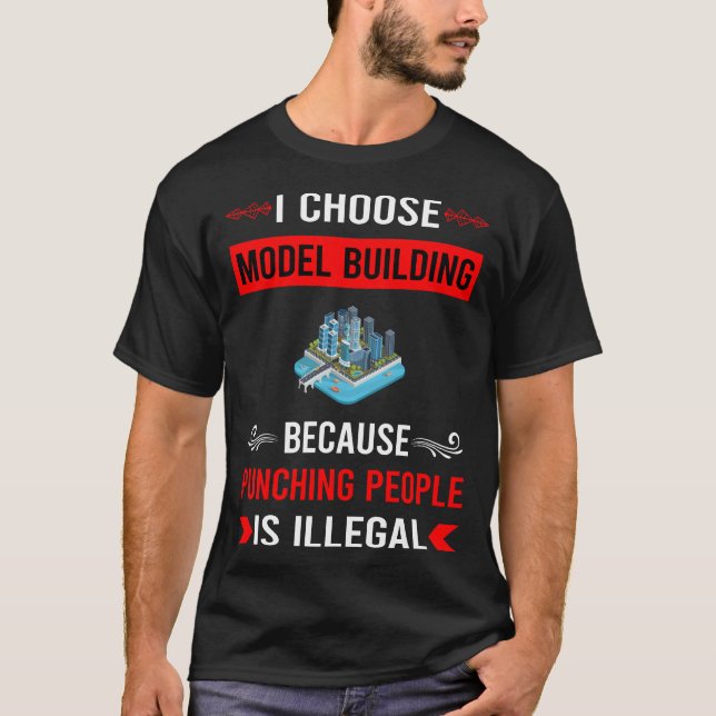 Punching Model Building T-Shirt (Front)