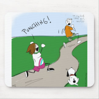 Punching! Mouse Pad