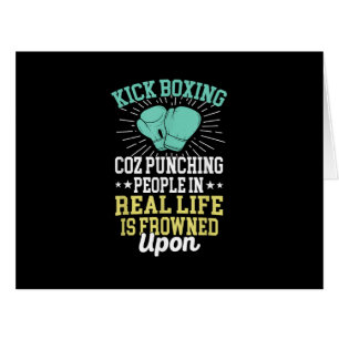 Punching People Is Frowned Upon Funny Sarcastic Ki