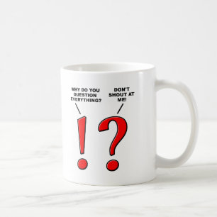 Punctuation Funny Mug