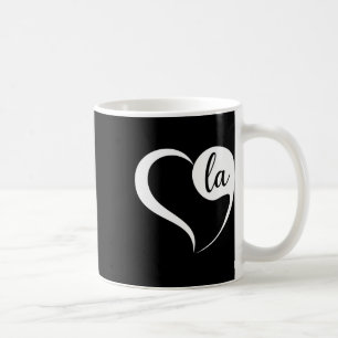 Punctuation Heart Comma La Harris Madam President  Coffee Mug
