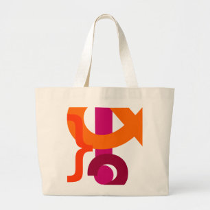 punctuation large tote