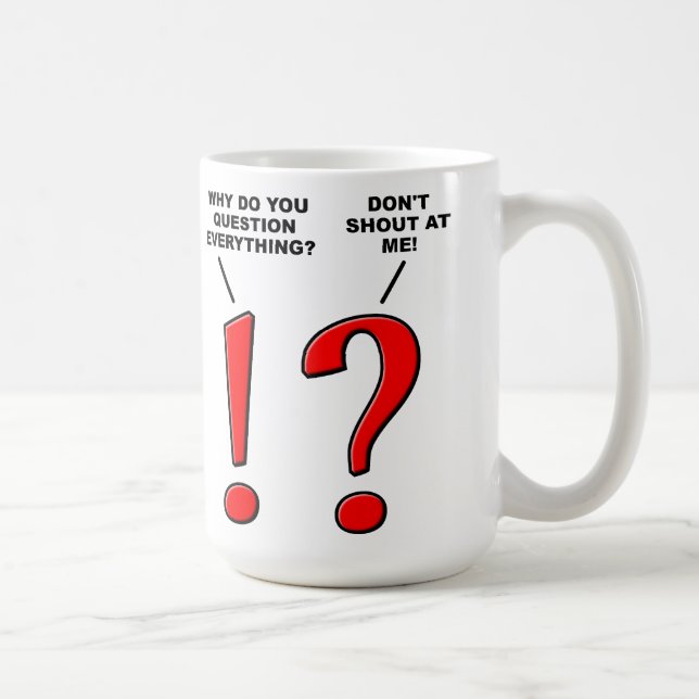 Punctuation Mug (Right)