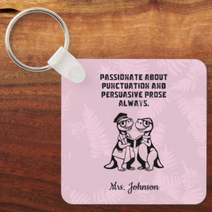 Punctuation Passion Persuasive Prose Educator Key Ring