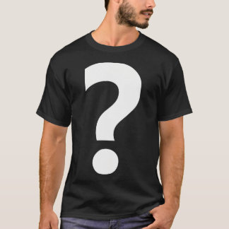 Punctuation  Question Mark T-Shirt