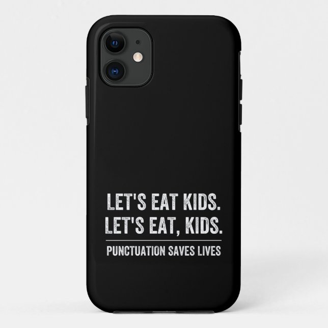 Punctuation Saves Lives Case-Mate iPhone Case (Back)