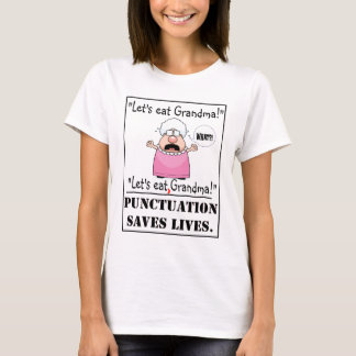 Punctuation Saves Lives - Women's Tee