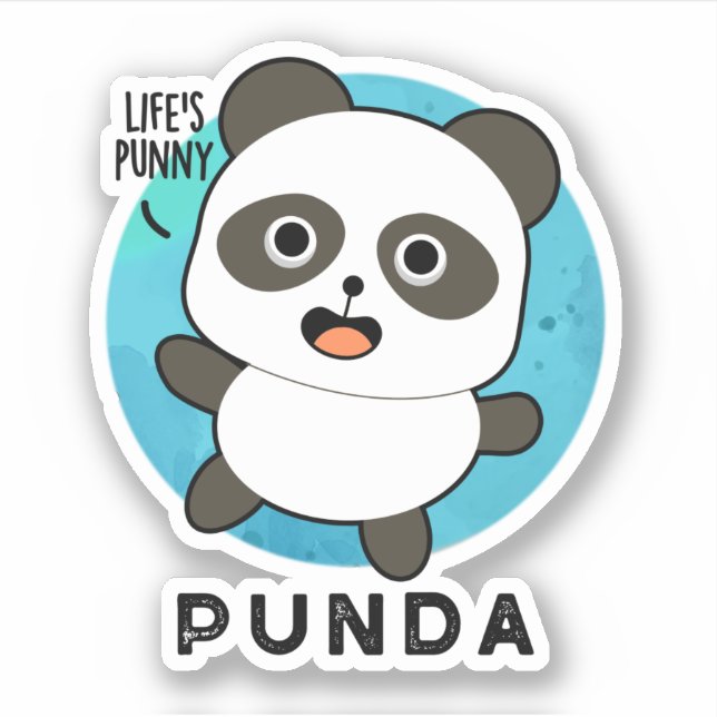 Punda Funny Animal Panda Pun  (Front)