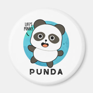 Punda Funny Animal Panda Pun Magnet