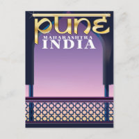 Pune, Maharashtra India vacation poster