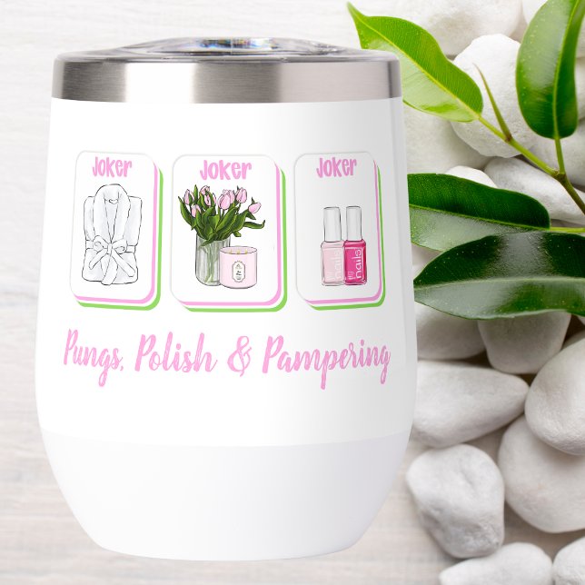 Pungs, Polish & Pampering Mahjong Spa Personalised (Creator Uploaded)