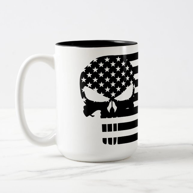 punisher flag mug (Left)