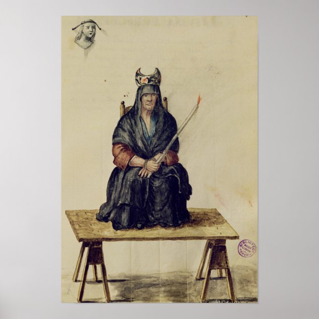 Punishment of a sorceress poster (Front)