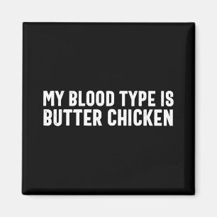 Punjabi Butter Chicken Funny Desi Food Indian _1 Magnet
