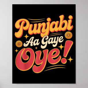 Punjabi Party Vibes Tonight Punjabi Singer Poster