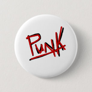 Punk 6 Cm Round Badge