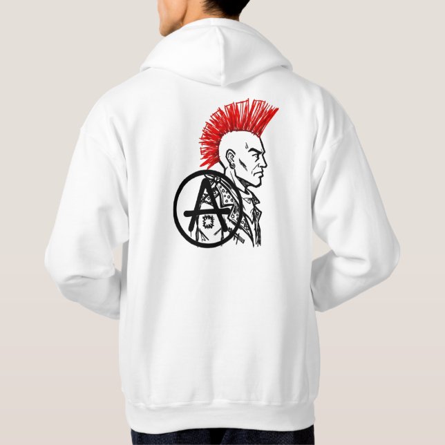 Punk attitude hoodie (Back)